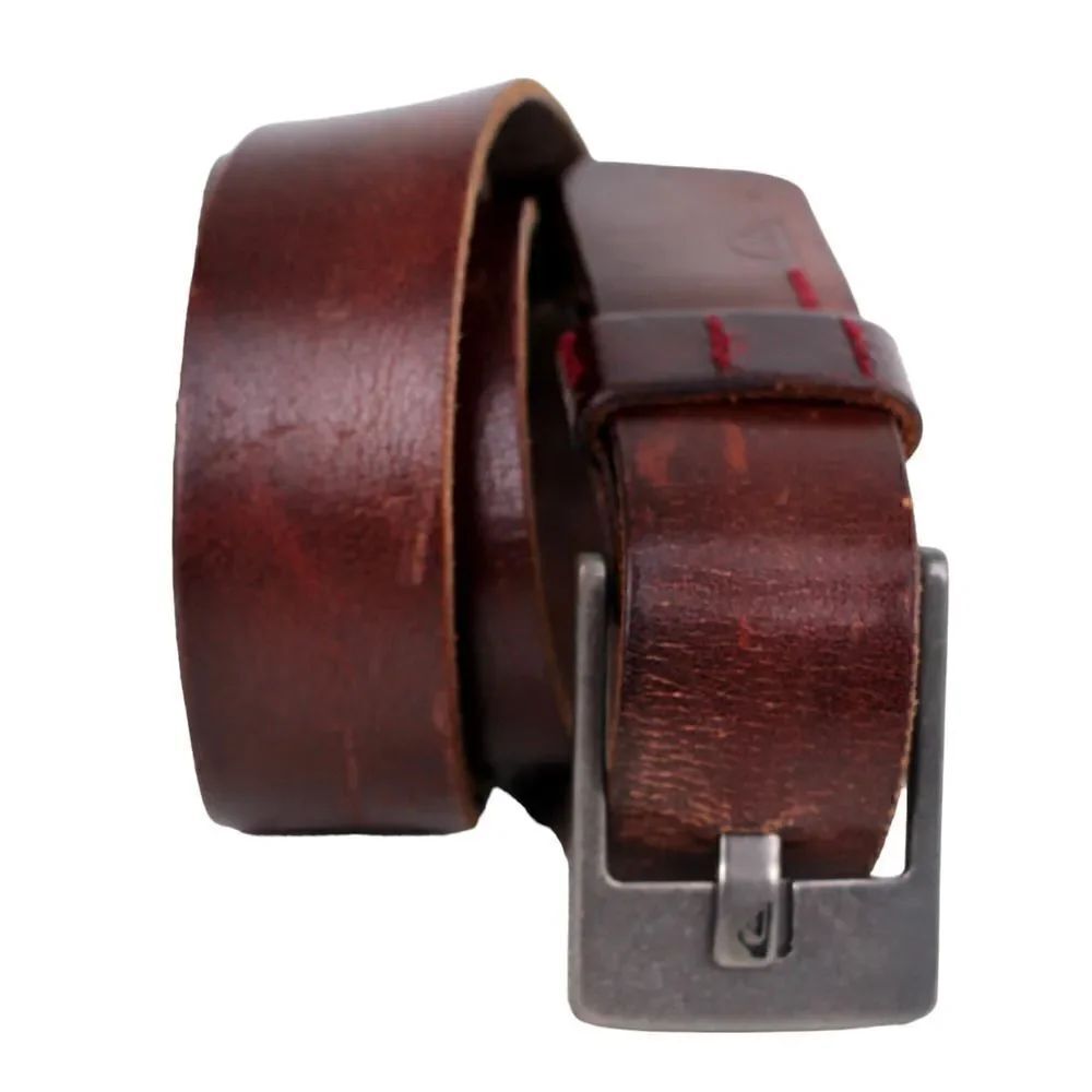 Quiksilver SADDLE BROWN GENUINE LEATHER 1.3/8"Wd CASUAL DRESS BELT Size 40 (I47